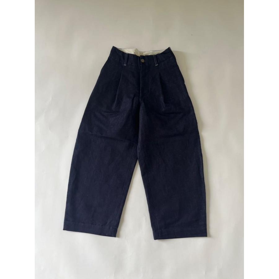 Handwerker ハンドベイカー HW wide trousers Denim Indigo 261505