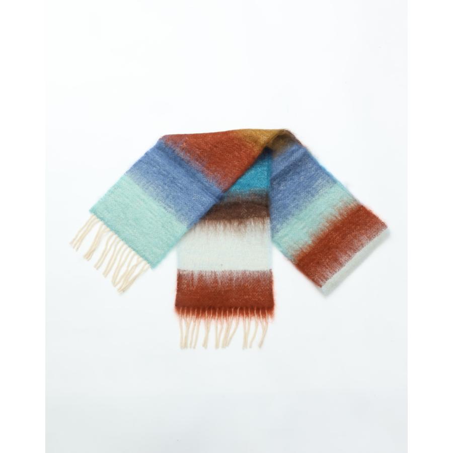 MANTAS EZCARAY / MATISSE　モヘアストール　マフラー MANTAS EZCARAY｜モヘアマフラー／FOULARD MATISSE - Orné de Feuilles