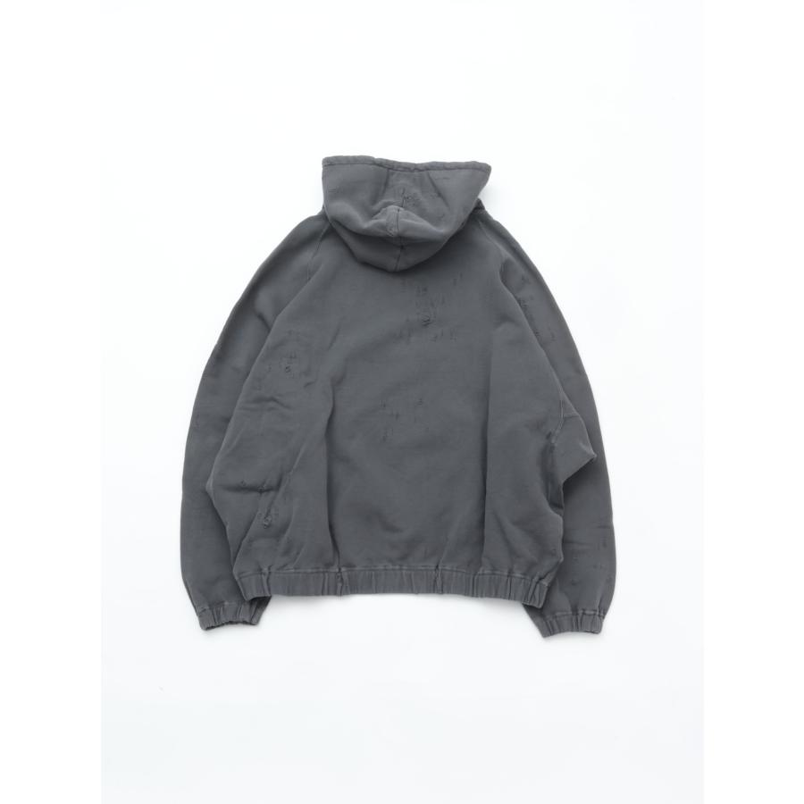 HAVERSACK（ハバーサック） 812620 ダメージ裏毛フーデットパーカー 