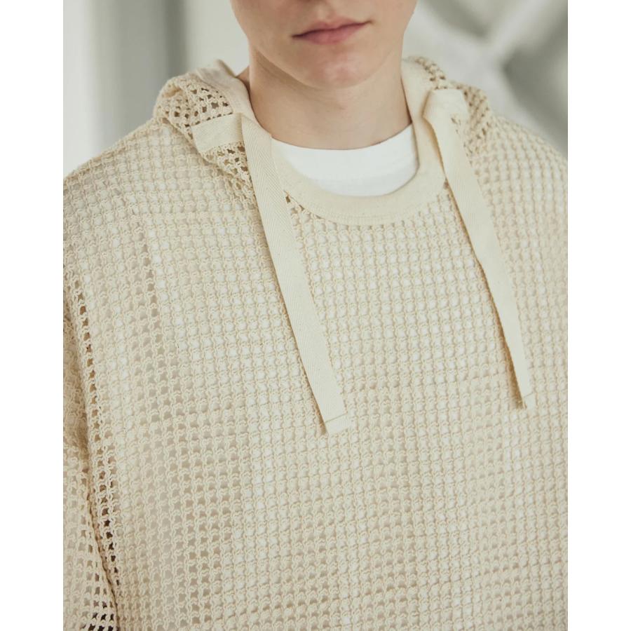 ARMY TWILL（アーミーツイル） ARMY TWILL / COTTON MESH HOODIE ECRU