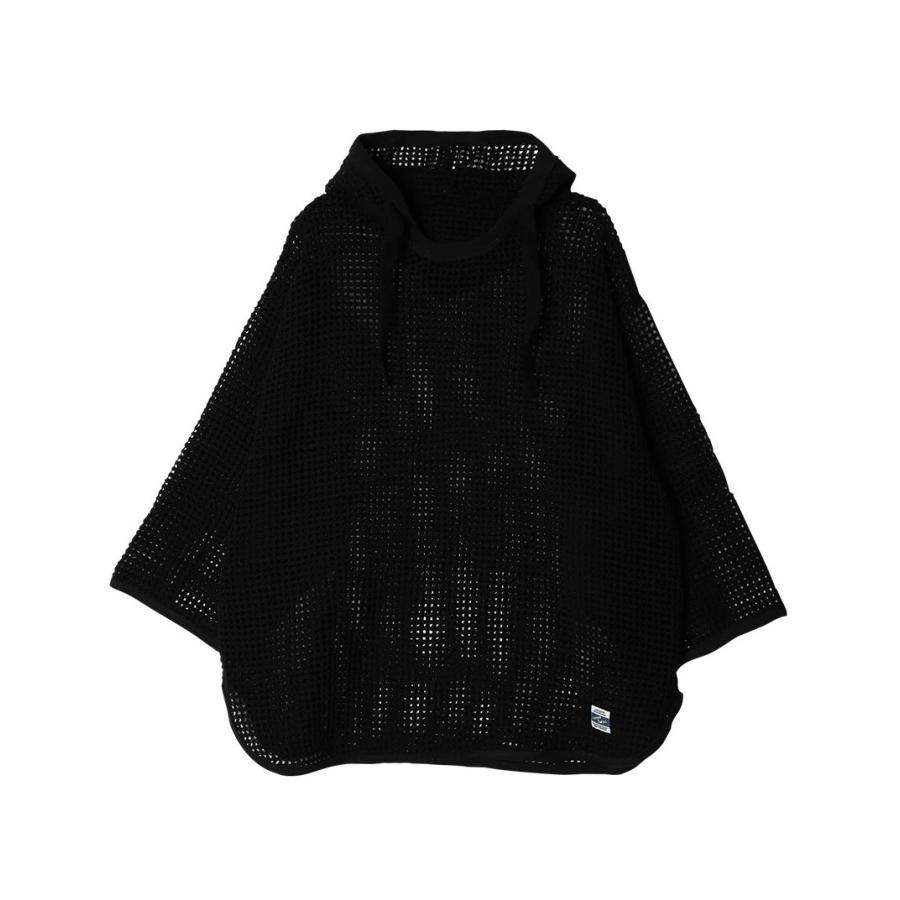 ARMY TWILL（アーミーツイル） COTTON MESH HOODIE AM-2613001 BLK