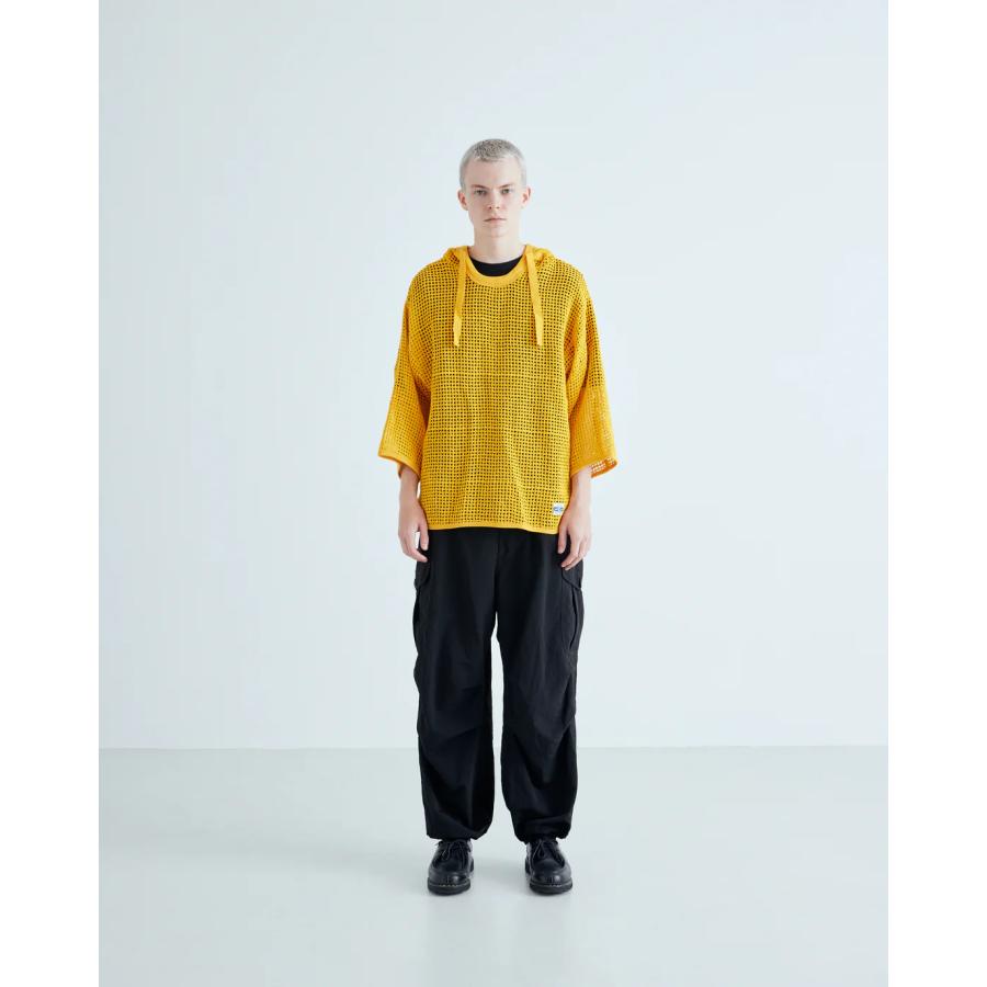 ARMY TWILL（アーミーツイル） COTTON MESH HOODIE AM-2613001 BLK