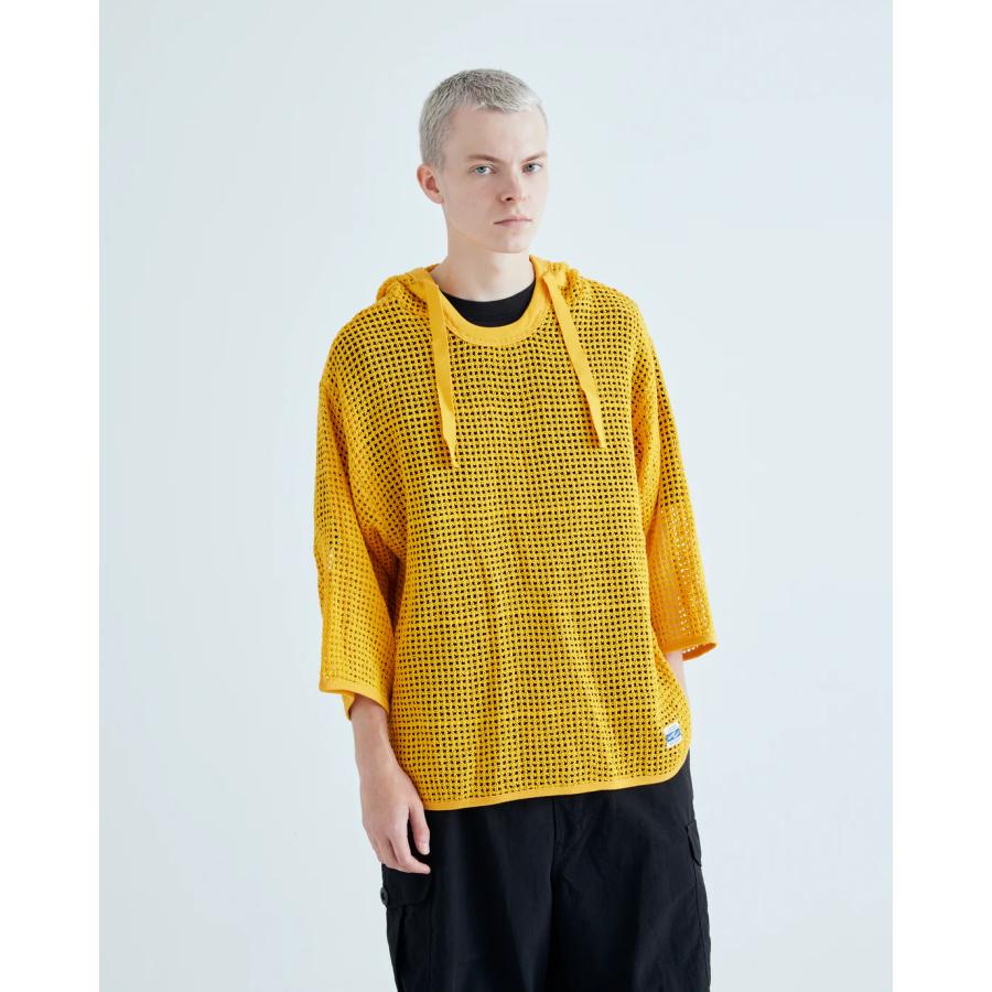 ARMY TWILL（アーミーツイル） COTTON MESH HOODIE AM-2613001 BLK