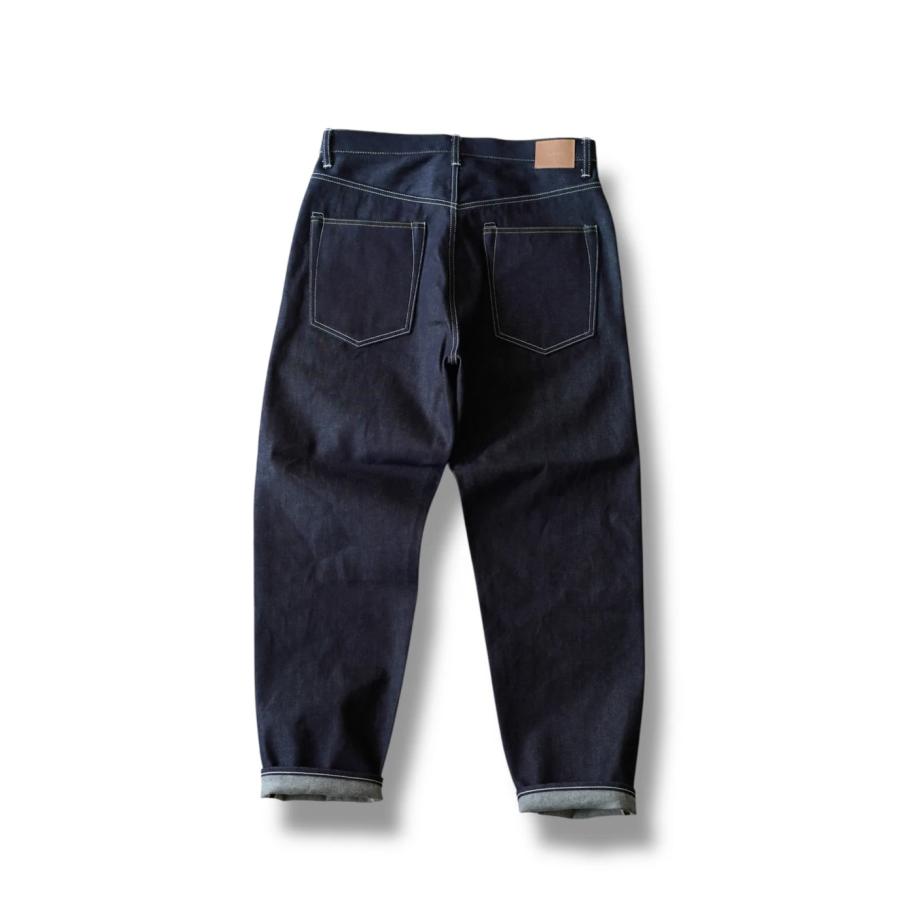 HATSKI ハツキ Denim01 Loose Tapered Denim -One Wash テーパード