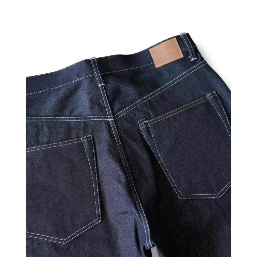 HATSKI ハツキ Denim01 Loose Tapered Denim -One Wash テーパード