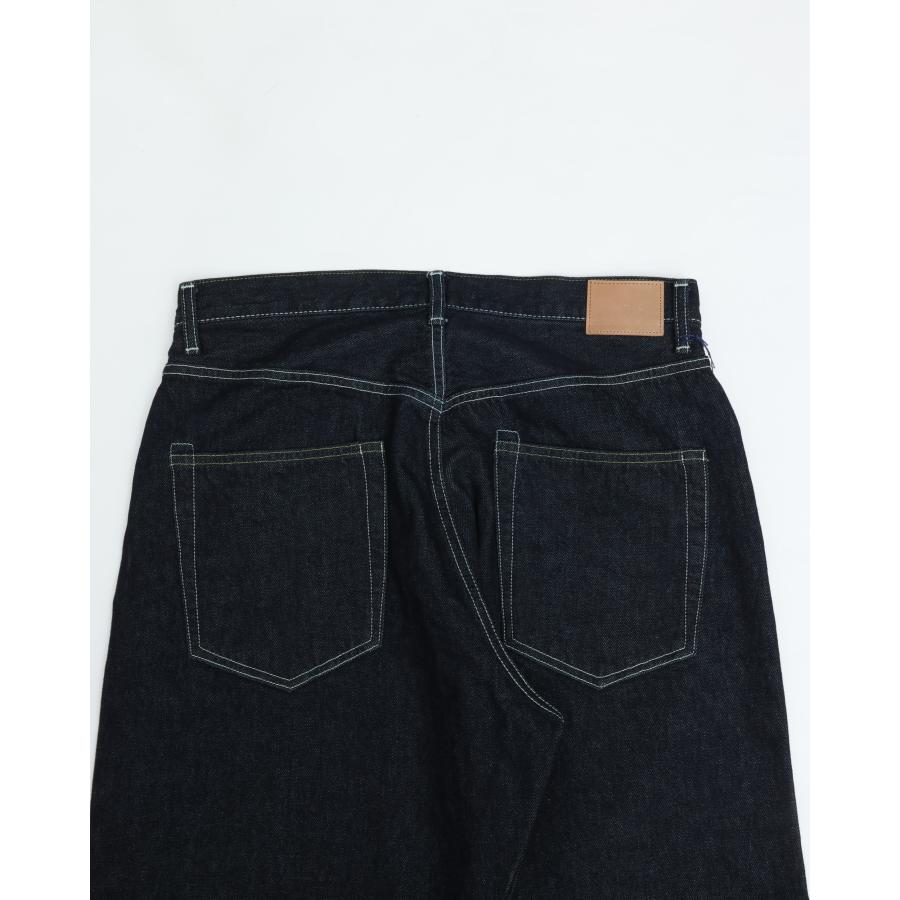 HATSKI ハツキ HTK-Denim03 Wide Tapered Denim -One Wash- ワイド