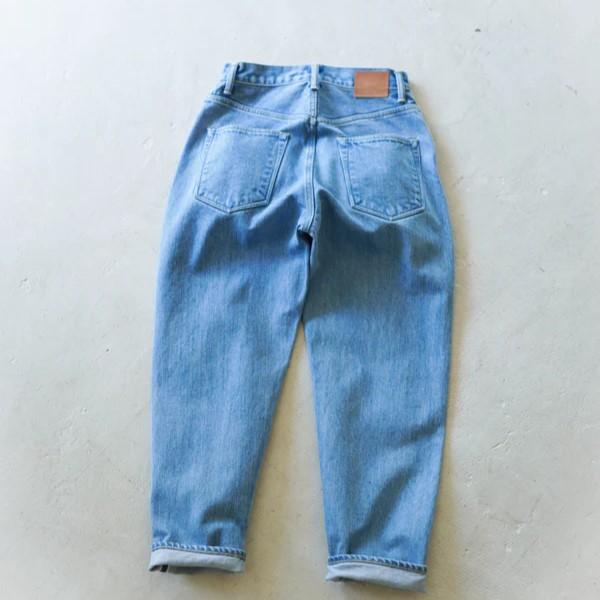 HATSKI / Loose Tapered Denim -Ice Blue- HTK-22001-U ハツキ デニム 
