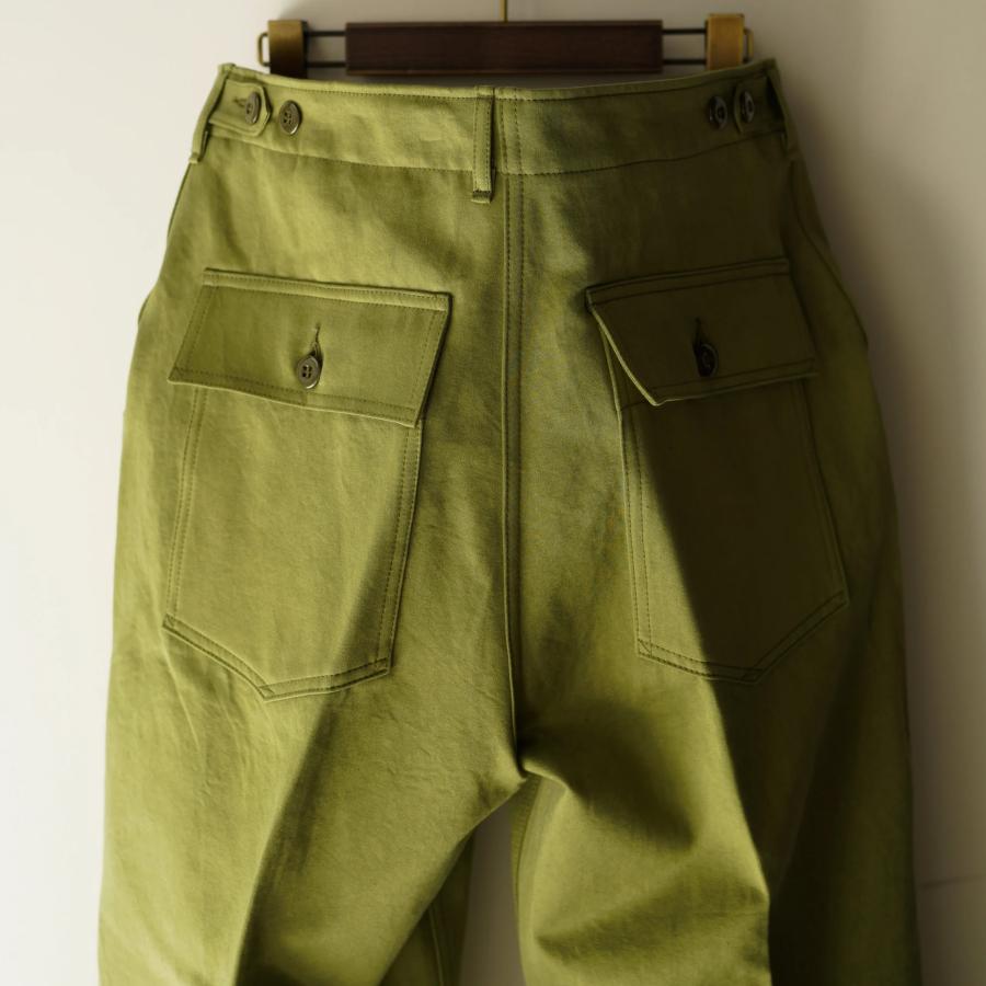 HATSKI / Loose Fatigue Trouser HTK-24021 OLIVE ハツキ
