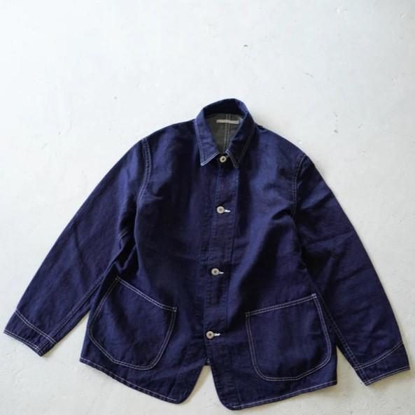 HATSKI / C/L Denim Coverall -Indigo- HTK-25004 ハツキ デニム