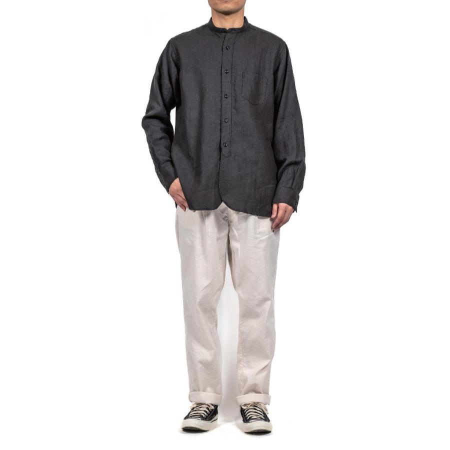 WORKERS / Summer Trousers, 20 Charcoal Linen Cotton ワーカーズ