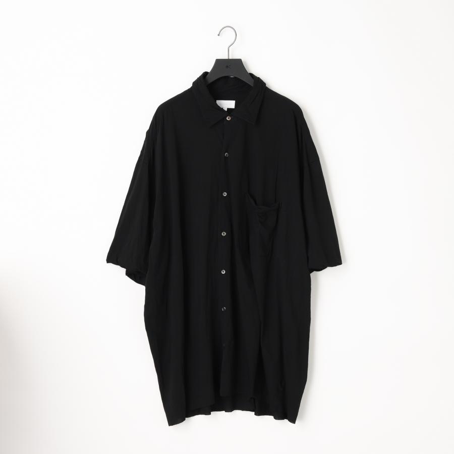 予約商品 KANEMASA PHIL / 46G Artisan S/S Shirt BLACK 予約商品 KANEMASA PHIL / 46G Artisan S/S Shirt BLACK