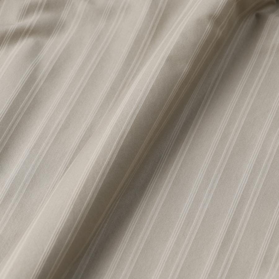 KANEMASA PHIL / 46G Atmosphere Stripe S/S Shirt KHAKI KANEMASA PHIL / 46G Atmosphere Stripe S/S Shirt KHAKI