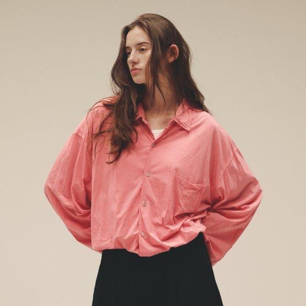 KANEMASA PHIL / 46G Atmosphere Stripe S/S Shirt KHAKI KANEMASA PHIL / 46G Atmosphere Stripe S/S Shirt KHAKI