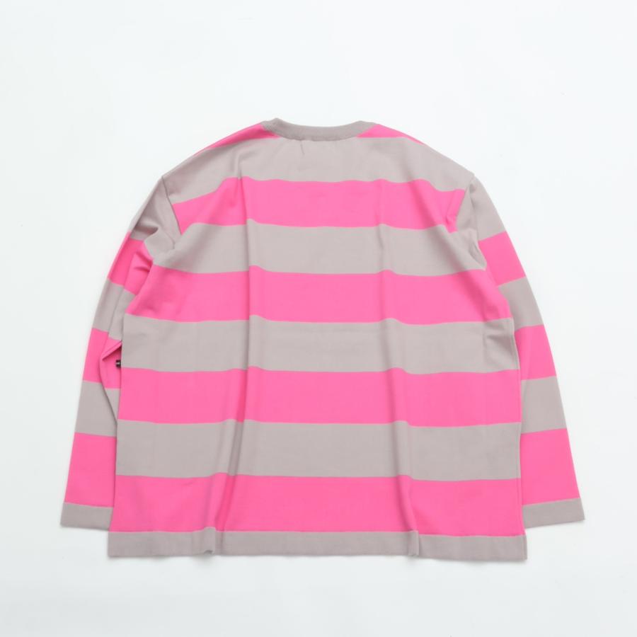 maillot（マイヨ） 予約商品 Wide Border Long-Tee (ワイドボーダー