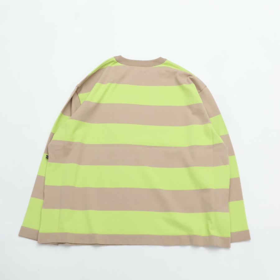maillot（マイヨ） 予約商品 Wide Border Long-Tee (ワイドボーダー