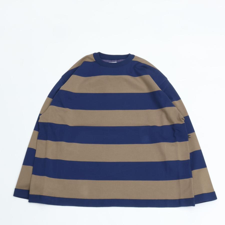 maillot / Wide Border Long-Tee (ワイドボーダーロングTee) MAK