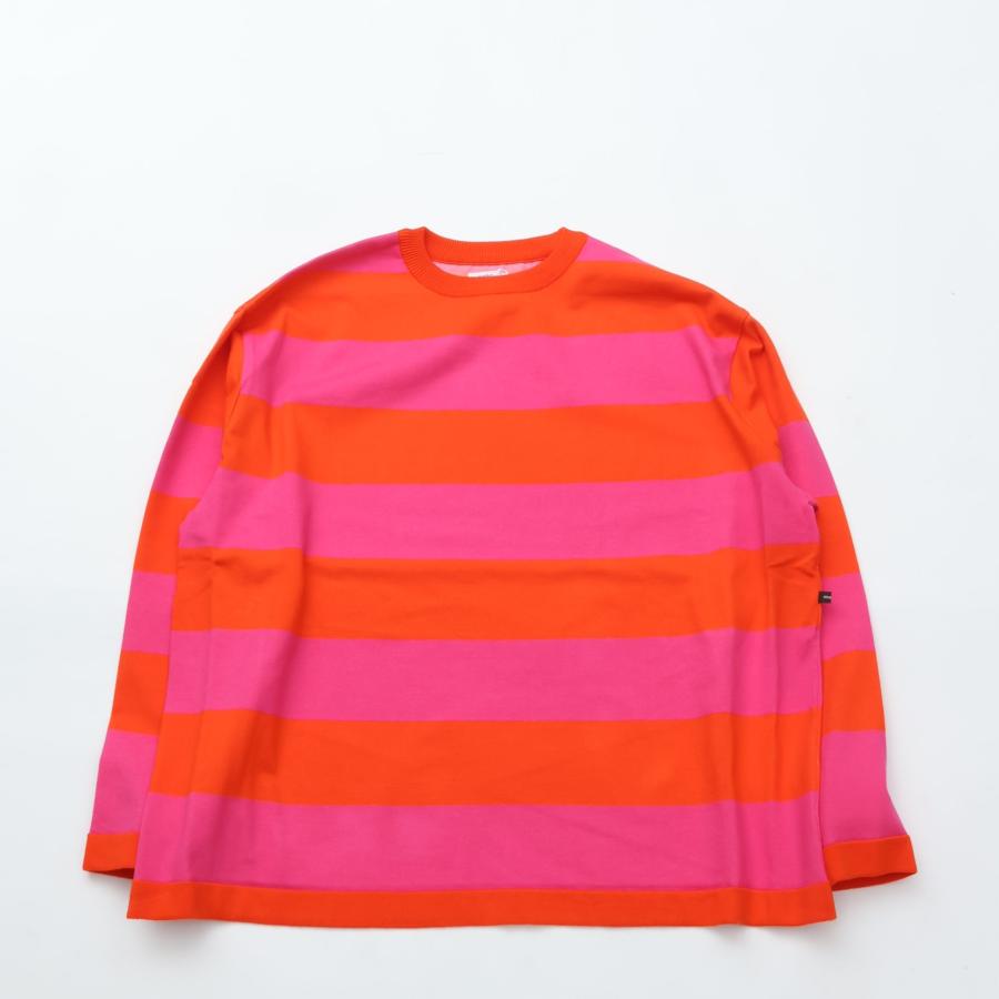 maillot（マイヨ） maillot / Wide Border Long-Tee (ワイドボーダー