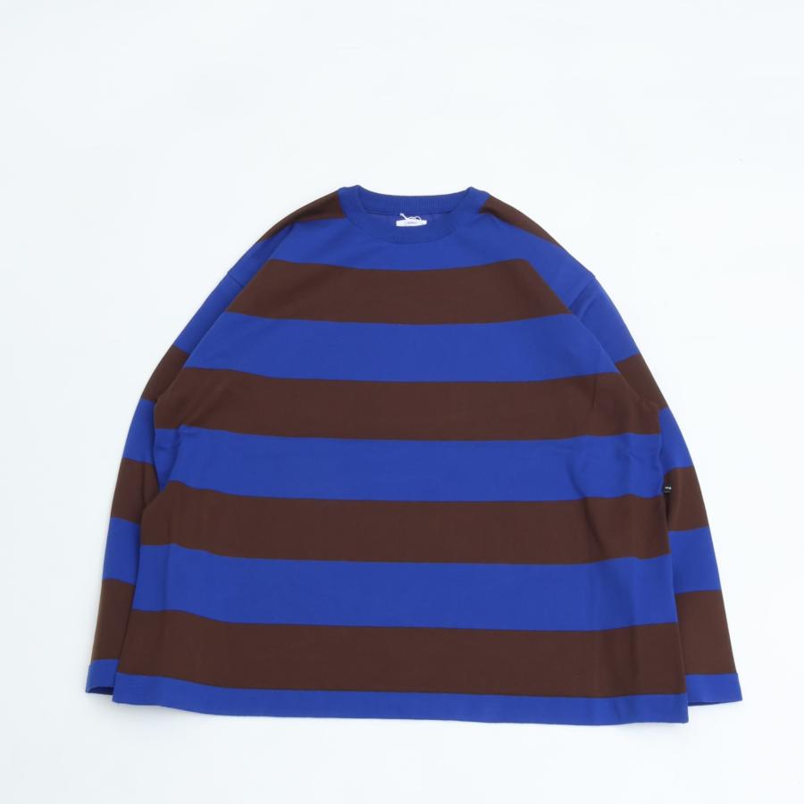 maillot（マイヨ） maillot / Wide Border Long-Tee (ワイドボーダー
