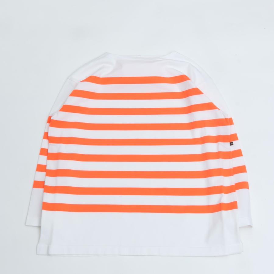 maillot（マイヨ） Panel Border Basque MAK-23111 WHITE*WIDE HI