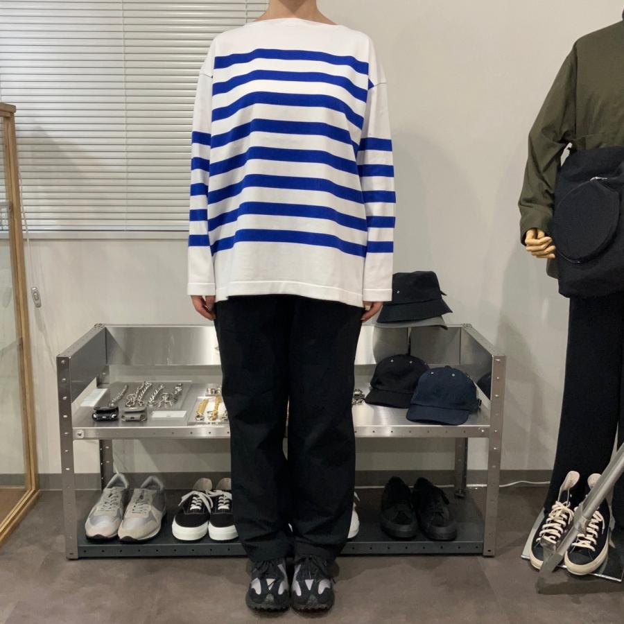 【ayu】maillot マイヨ　コットンパイルワイドトレーナー　ブルー m51782273203_1.jpg?1728477334