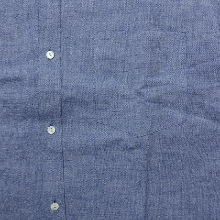 maillot（マイヨ） maillot / Sunset New Stand Collar Shirts BLUE