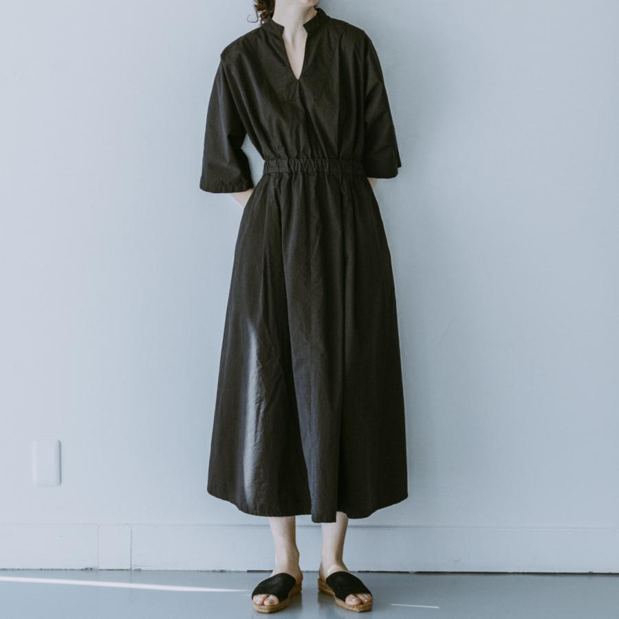 MEYAME COTTON DRESS ブラック　コットン　ワンピース MEYAME（メヤメ） MEYAME / COTTON DRESS BLACK ドレス ワンピース