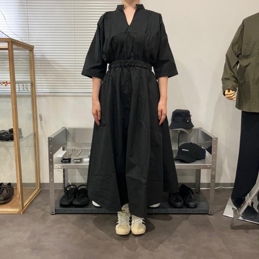 MEYAME COTTON DRESS ブラック　コットン　ワンピース MEYAME（メヤメ） MEYAME / COTTON DRESS BLACK ドレス ワンピース
