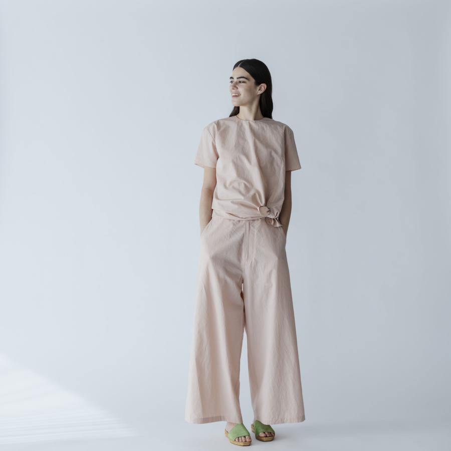MEYAME（メヤメ） MEYAME / SLIT BLOUSE PINK スリットブラウス 