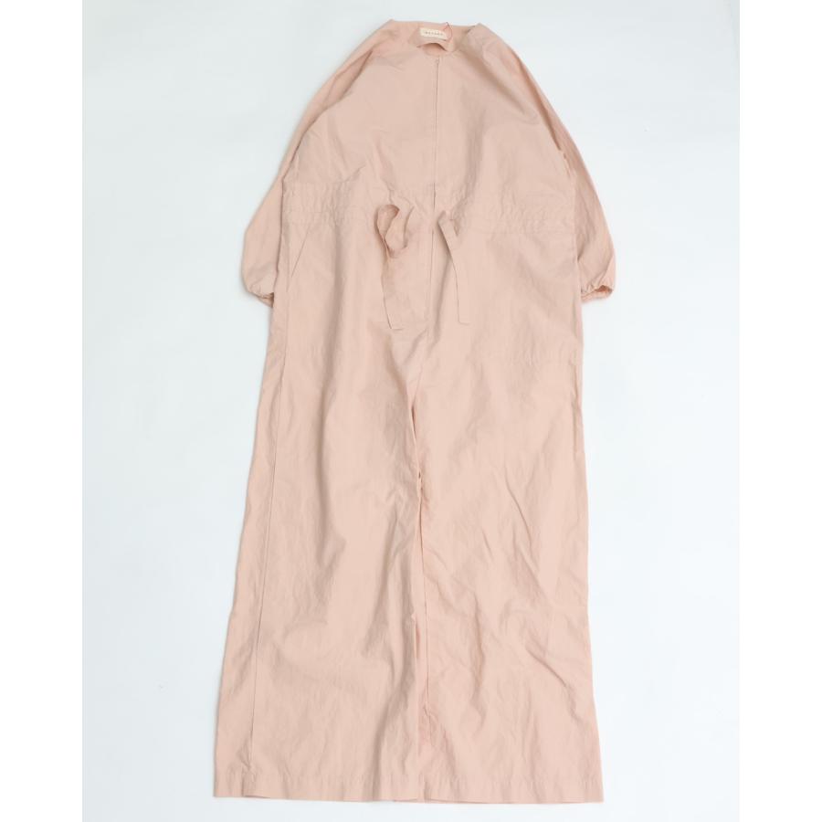 MEYAME（メヤメ） HALF ZIP ALL IN ONE(LONG SLEEVE) PINK ハーフ