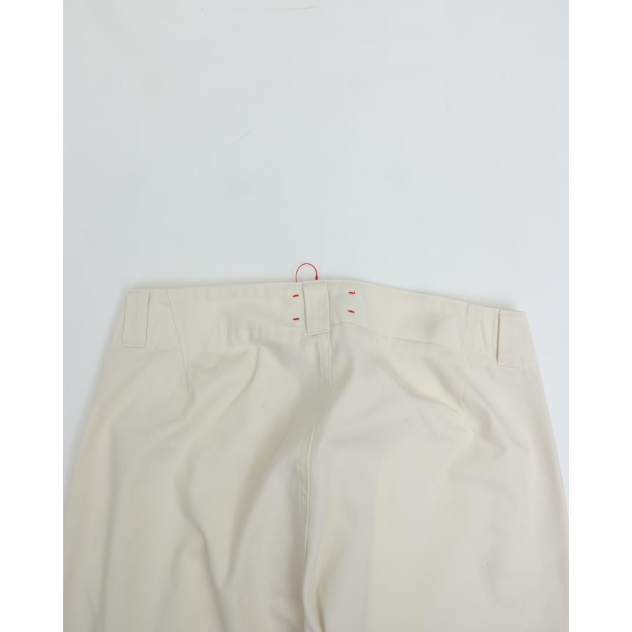 MEYAME（メヤメ） SIDE LINE WIDE PANTS WHITE サイドラインワイド