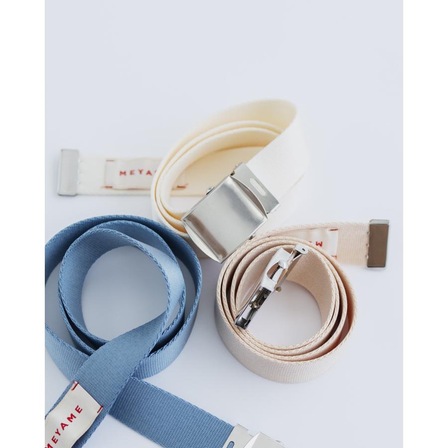 MEYAME（メヤメ） LIGHT BELT (II) (LONG) CREAM ライトベルト