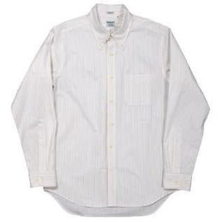 WORKERS / Modified BD Shirt Matilda Stripe Beige ワーカーズ シャツ