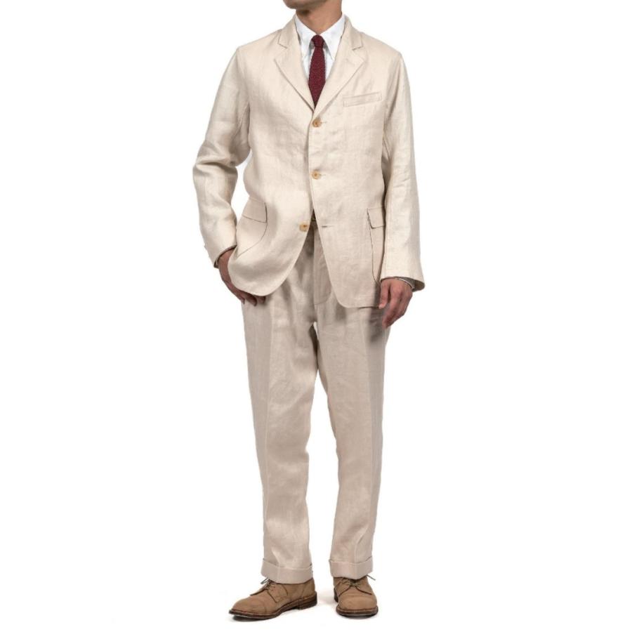 WORKERS / Modified BD Shirt Matilda Stripe Beige ワーカーズ シャツ