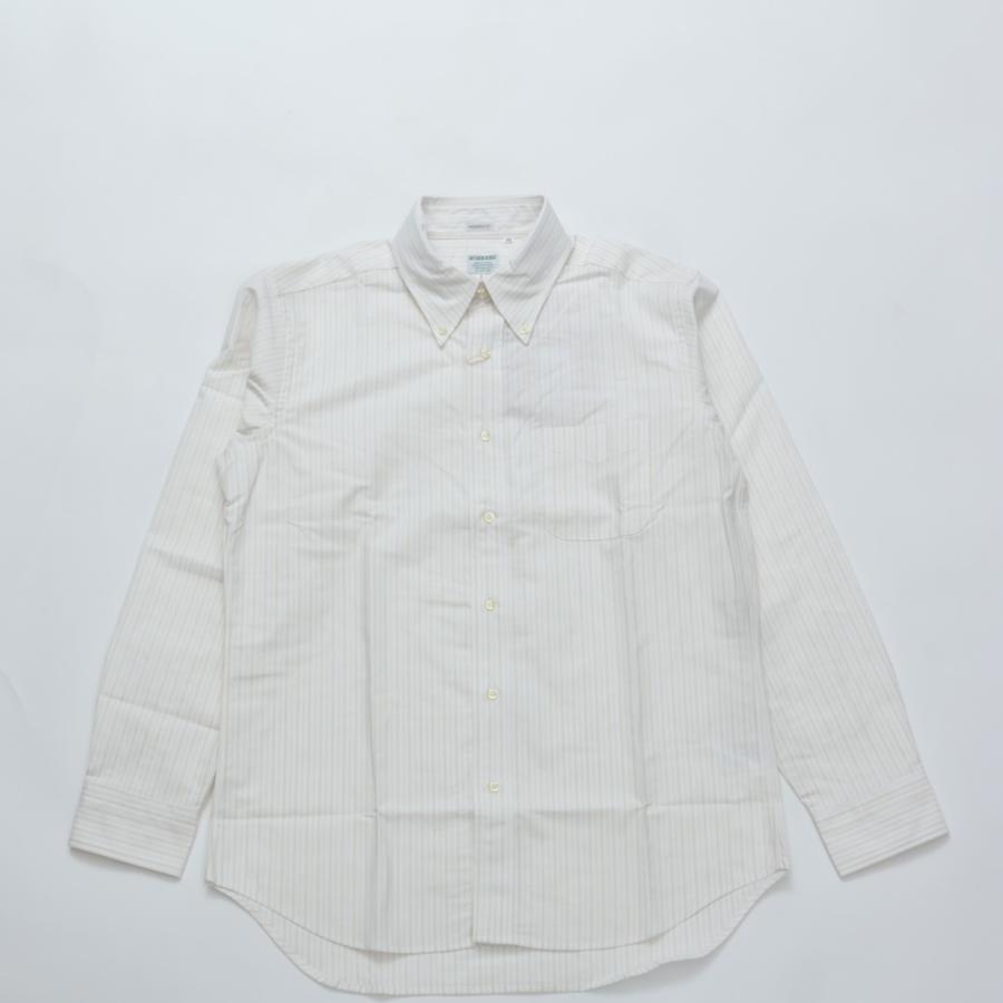 WORKERS / Modified BD Shirt Matilda Stripe Beige ワーカーズ シャツ