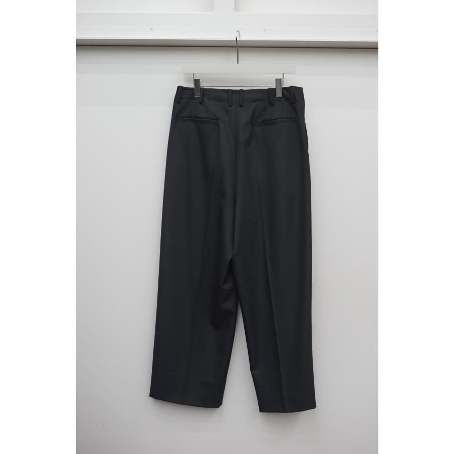 サノバチーズ スラックス ブラック パンツ トラウザー M 新品 nonnotte（ノノット） Draping Five-Tuck Wide Trousers N-26A-019