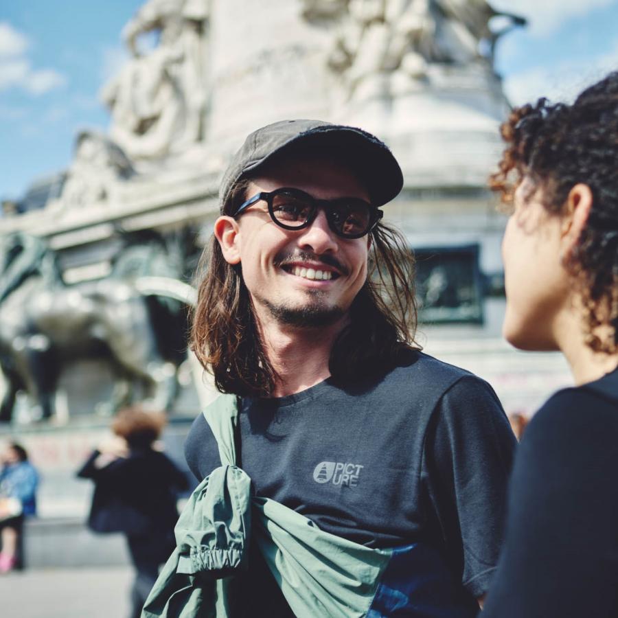 NEW. / WOOD サングラス C-1 SHIRRING SILVER * BLACK ニュー ウッド