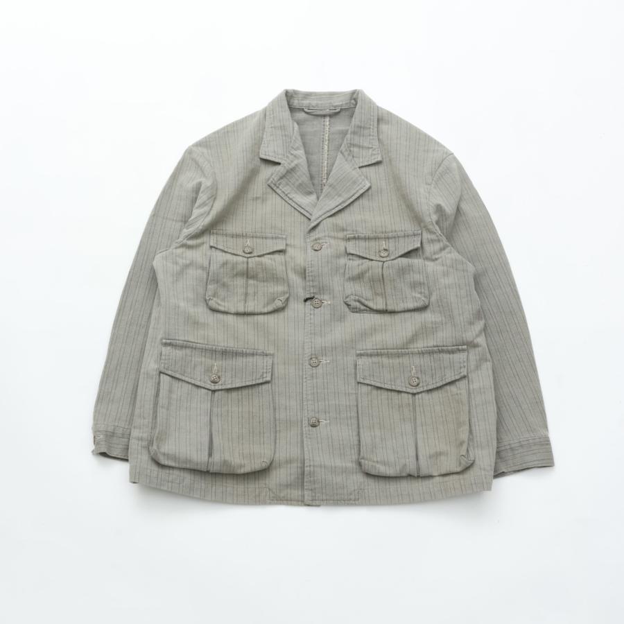 PORTER CLASSIC（ポータークラシック） FADED STRIPE BINGHAM JACKET