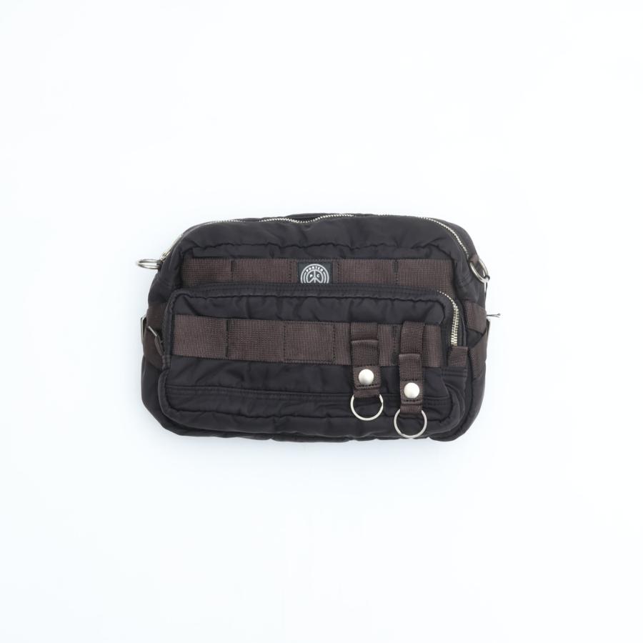 PORTER CLASSIC（ポータークラシック） SUPER NYLON WAIST BAG BLACK