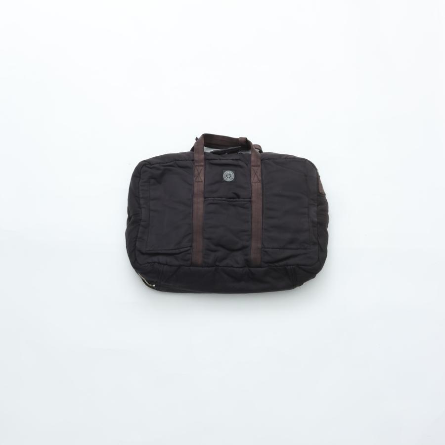 PORTER CLASSIC ポータークラシック SUPER NYLON TRAVEL BAG M BLACK トラベルバッグ スーパーナイロンの画像