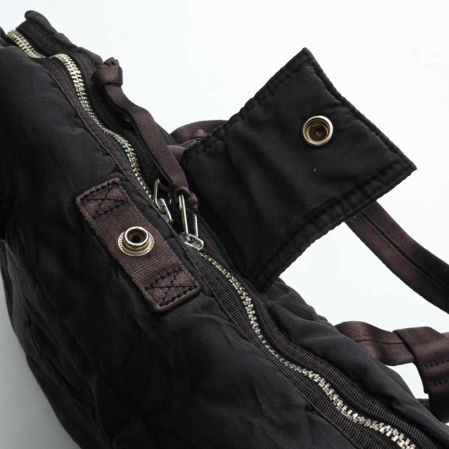 PORTER CLASSIC ポータークラシック SUPER NYLON TRAVEL BAG M BLACK トラベルバッグ スーパーナイロンの画像