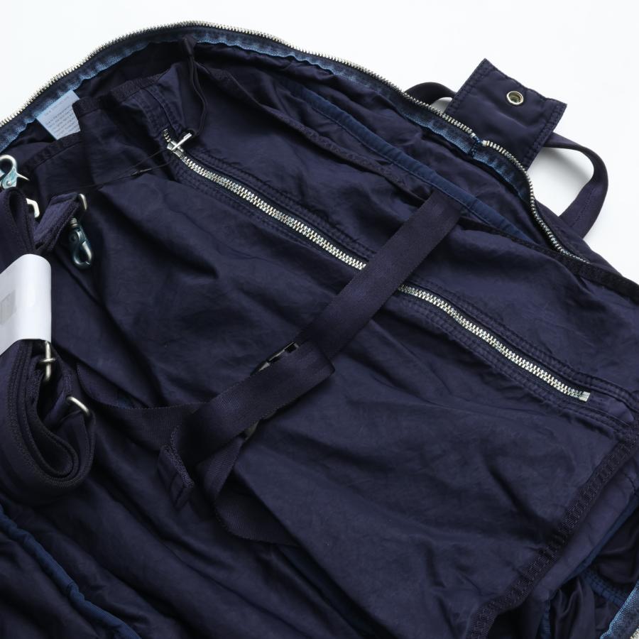 PORTER CLASSIC ポータークラシック SUPER NYLON TRAVEL BAG M BLUE トラベルバッグ スーパーナイロンの画像