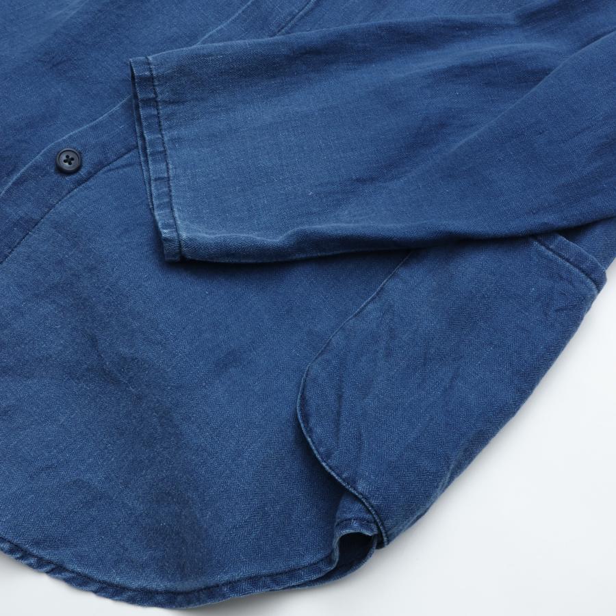 PORTER CLASSIC（ポータークラシック） INDIGO LINEN SHIRT JACKET