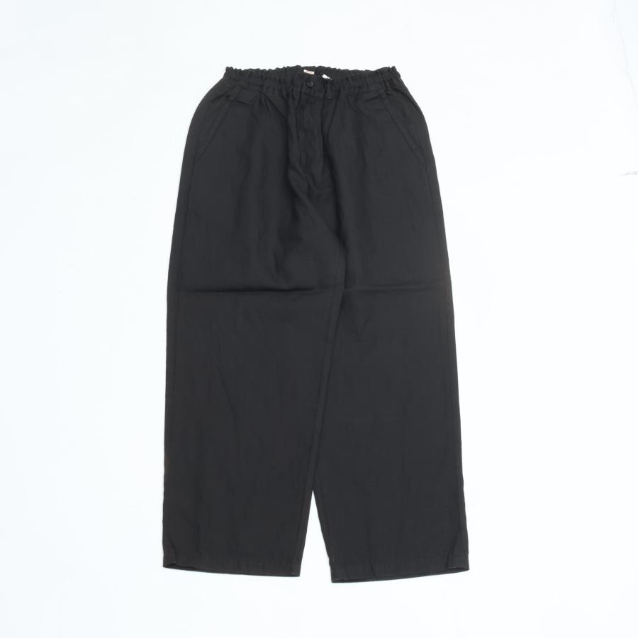 PORTER CLASSIC ポータークラシック FARMER’S LINEN EASY PANTS BROWN リネン イージーパンツ