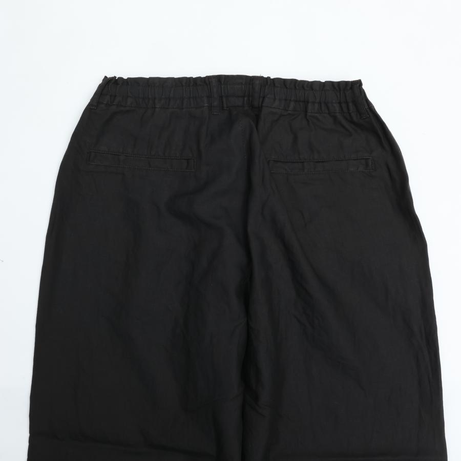 PORTER CLASSIC ポータークラシック FARMER’S LINEN EASY PANTS BROWN リネン イージーパンツ
