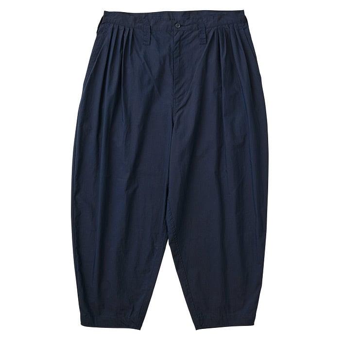 PORTER CLASSIC（ポータークラシック） POPLIN BEBOP PANTS NAVY