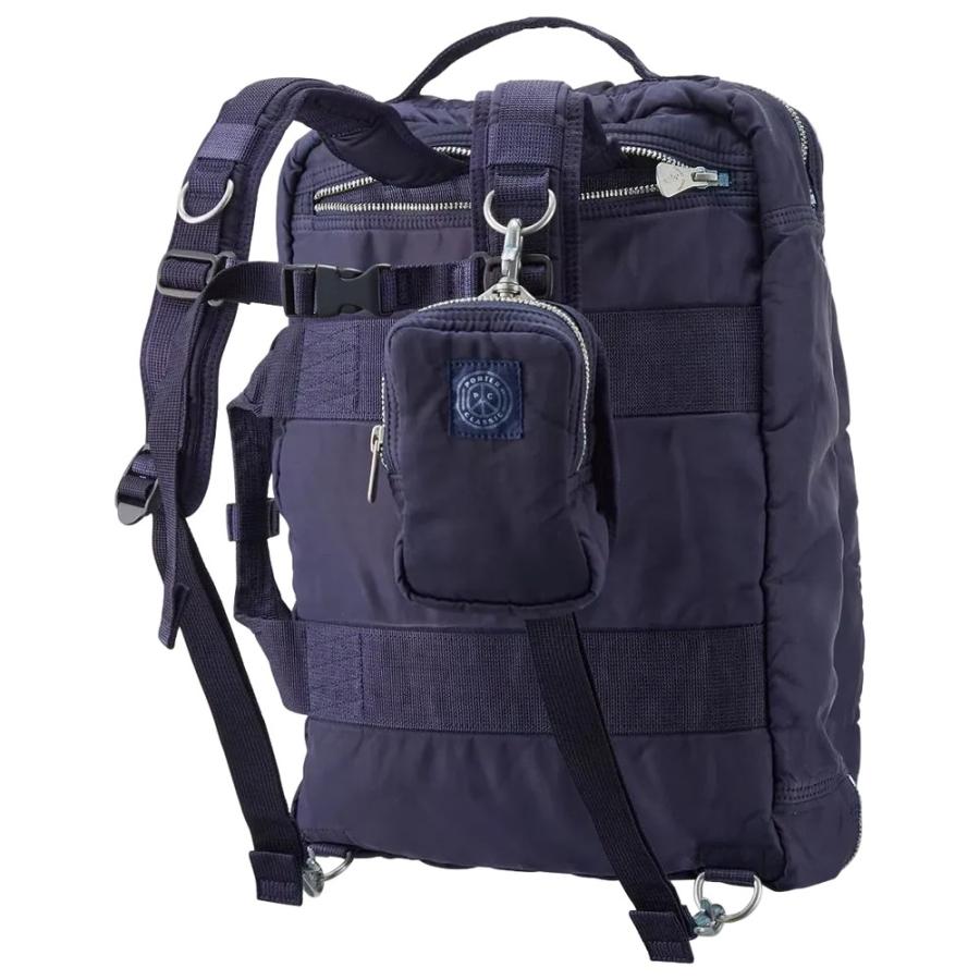 PORTER CLASSIC ポータークラシック SUPER NYLON 3WAY BRIEFCASE M BLUE スーパーナイロン ブリーフケース リュック ショルダーバッグの画像