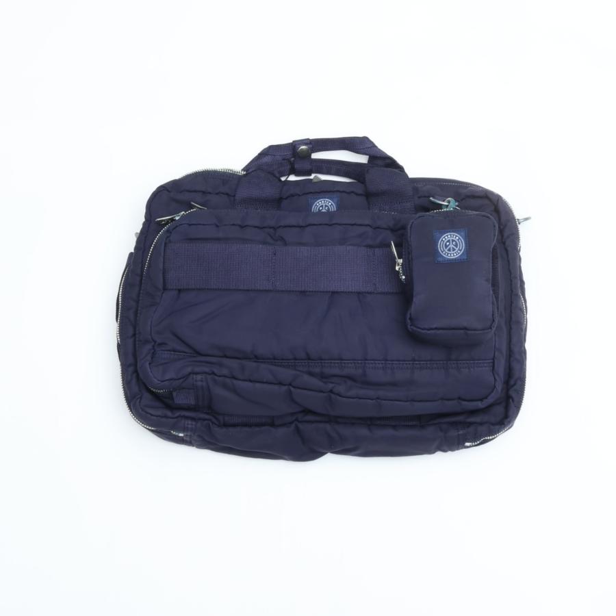 PORTER CLASSIC ポータークラシック SUPER NYLON 3WAY BRIEFCASE M BLUE スーパーナイロン ブリーフケース リュック ショルダーバッグの画像
