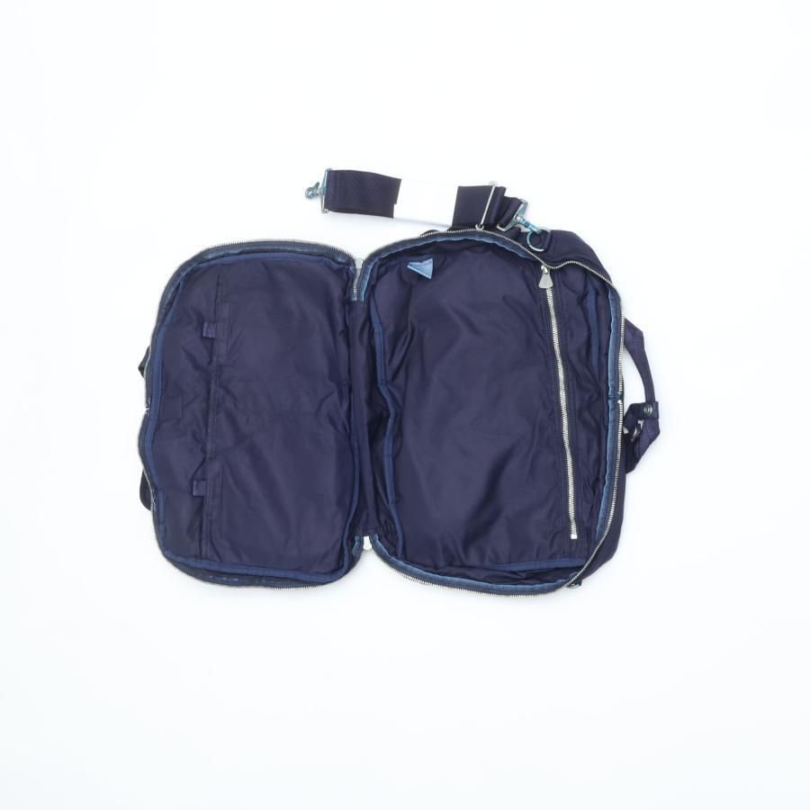 PORTER CLASSIC ポータークラシック SUPER NYLON 3WAY BRIEFCASE M BLUE スーパーナイロン ブリーフケース リュック ショルダーバッグの画像