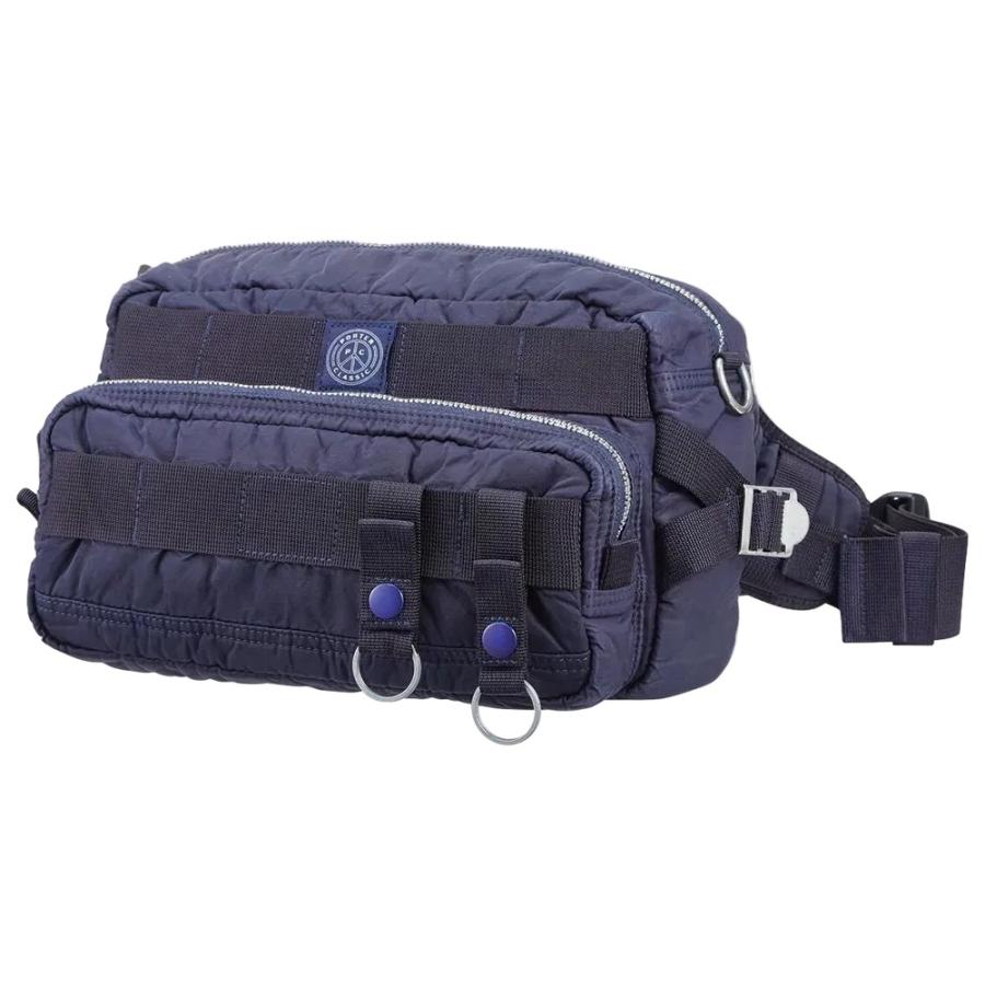 PORTER CLASSIC（ポータークラシック） SUPER NYLON WAIST BAG BLUE
