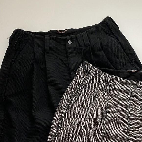 roundabout（ラウンダバウト） roundabout / Sashiko 2tuck Pants